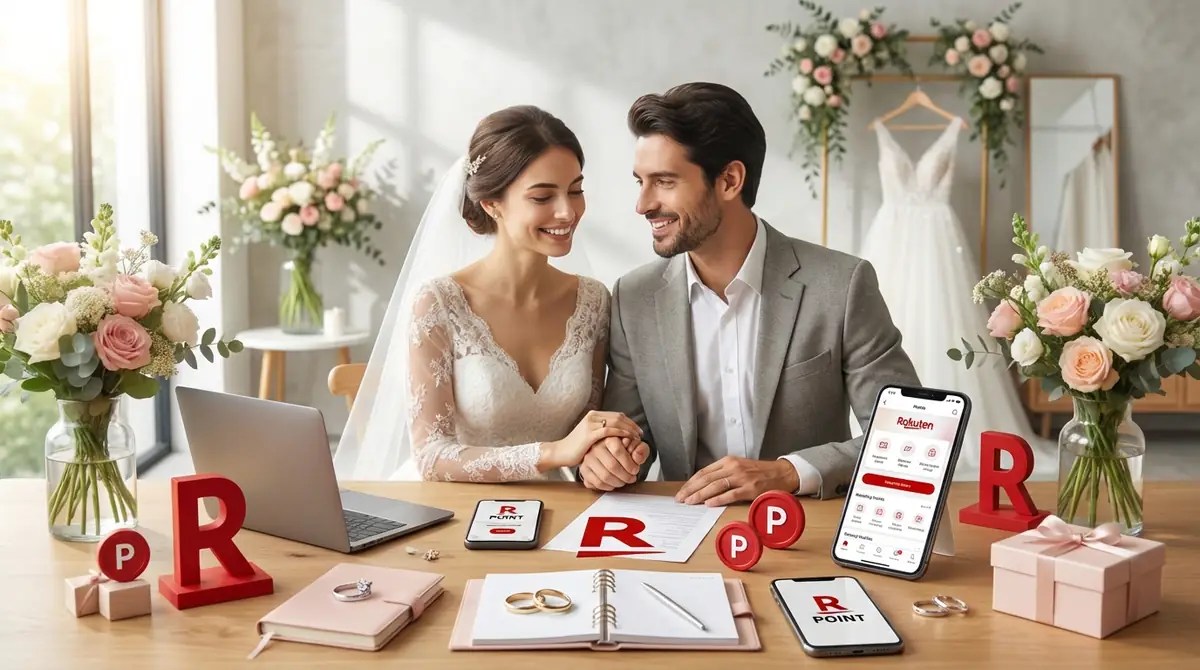 結婚式準備で楽天ポイントを最大限活用する5つの方法