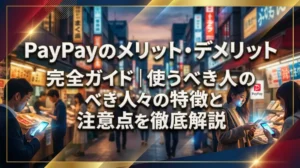 PayPayのメリット・デメリット完全ガイド｜使うべき人の特徴と注意点を徹底解説