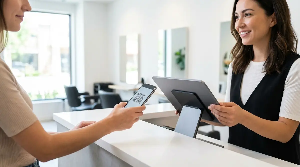 楽天ペイで美容院代を支払う方法【店頭決済】