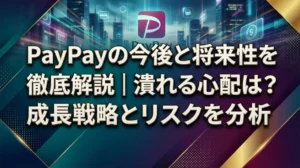 PayPayの今後と将来性を徹底解説｜潰れる心配は？成長戦略とリスクを分析