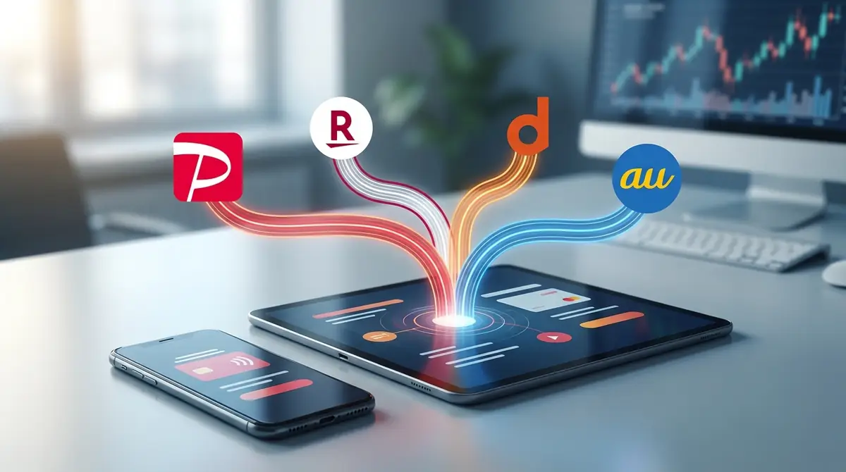 競合比較|PayPay vs 楽天ペイ vs d払い vs au PAY